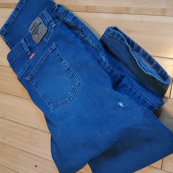 Bundle Of Jeans Wrangler And Full Blue Sizes 46×30 - Picture 8 of 10